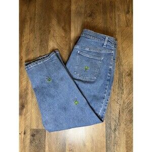 The Quacker Factory Jeans Womens 12 Palm Trees